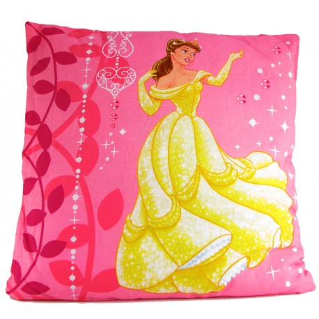 coussin disney princess medaillon