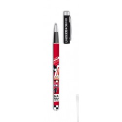 stylo bille paul frank underground rouge