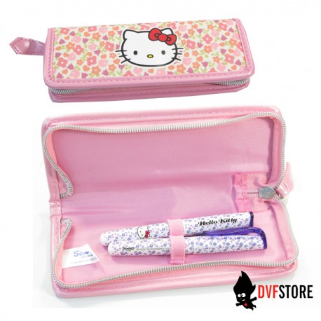 parure hello kitty liberty mini plume bille mauve