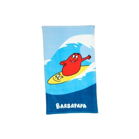 drap de bains barbapapa surf