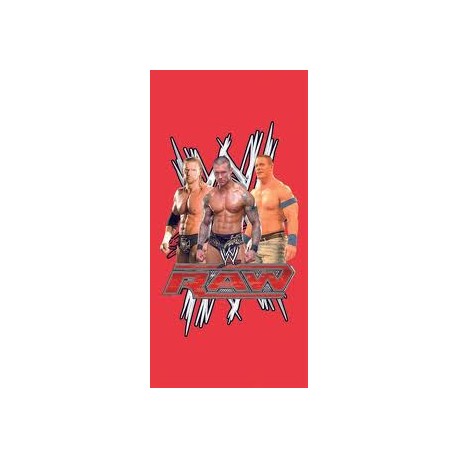 drap de plage catch wwe 76 x 152 cm