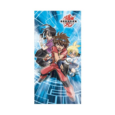 bakugan battle brawlers serviette de bain