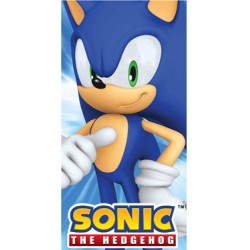 serviette de plage sonic the hedgehog
