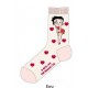 chaussette betty boop ecru