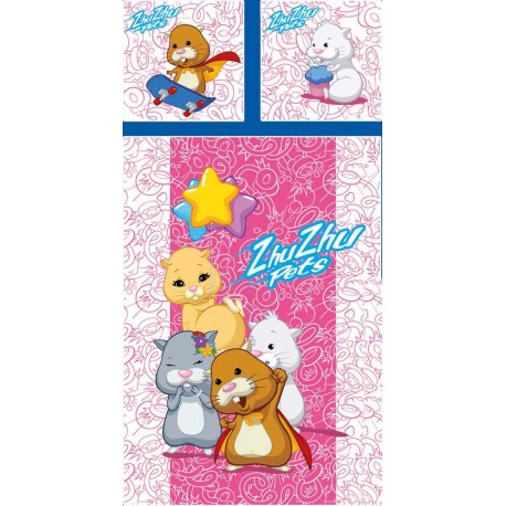 housse de couette zhu zhu pets avec taie