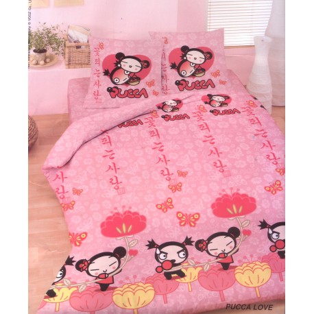 housse de couette pucca love 200x200